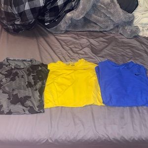 3 Nike Athletic Shirts